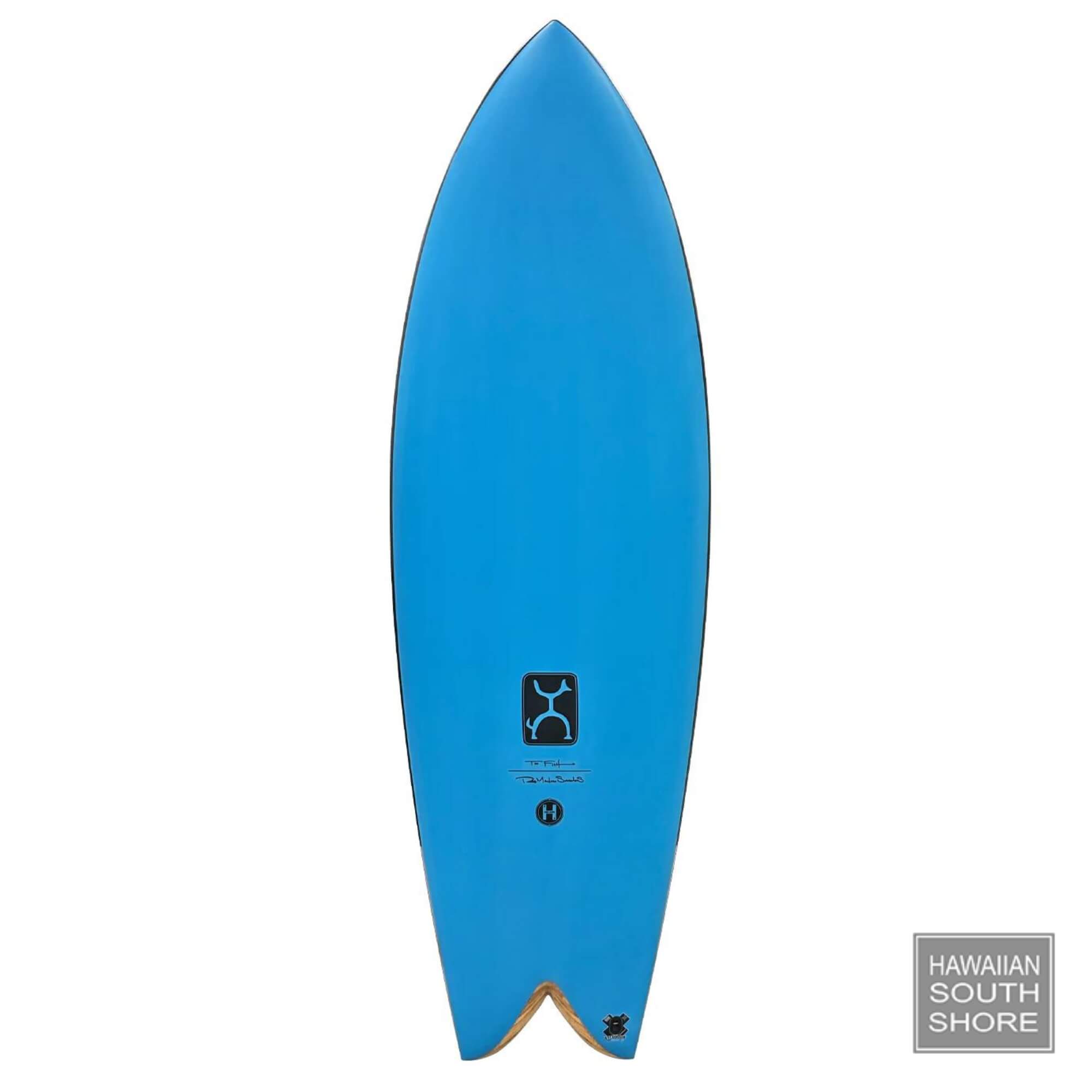 FIREWIRE TOO FISH MACHADO (5'3) FUTURES Helium 2 Solid Blue Steel Color