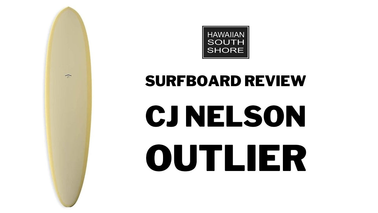 CJ Nelson Outlier Surfboard Review by Nicole Boulter’s husband