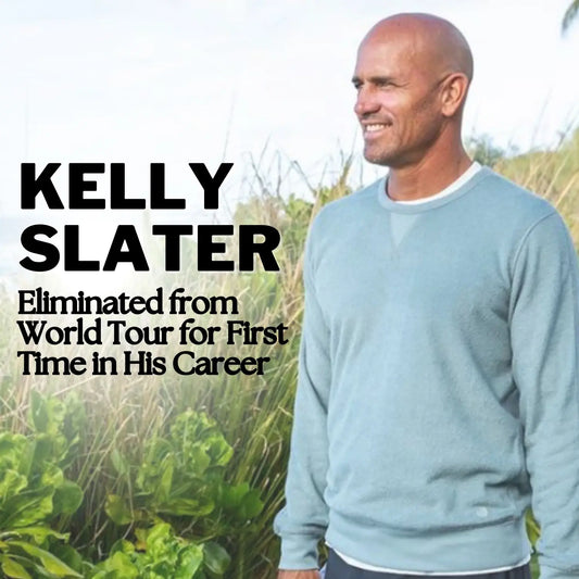 Kelly Slater Eliminated from World Tour for First Time in His Career