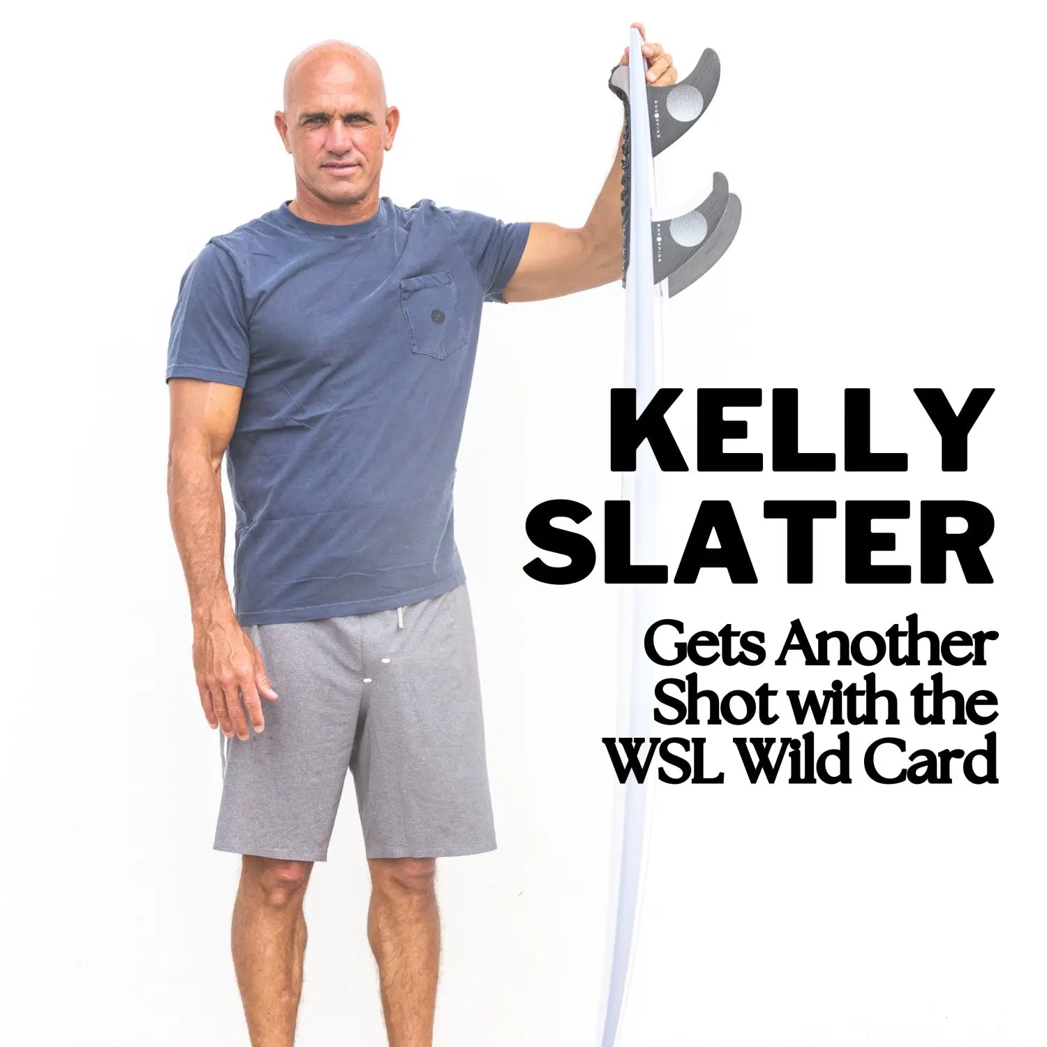 Kelly Slater Gets Another Shot with the WSL Wild Card