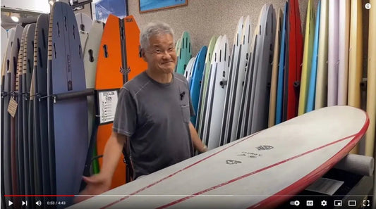 TAYLOR JENSEN "TJ PRO V" Surfboard Review by Ron - Hawaiian South Shore