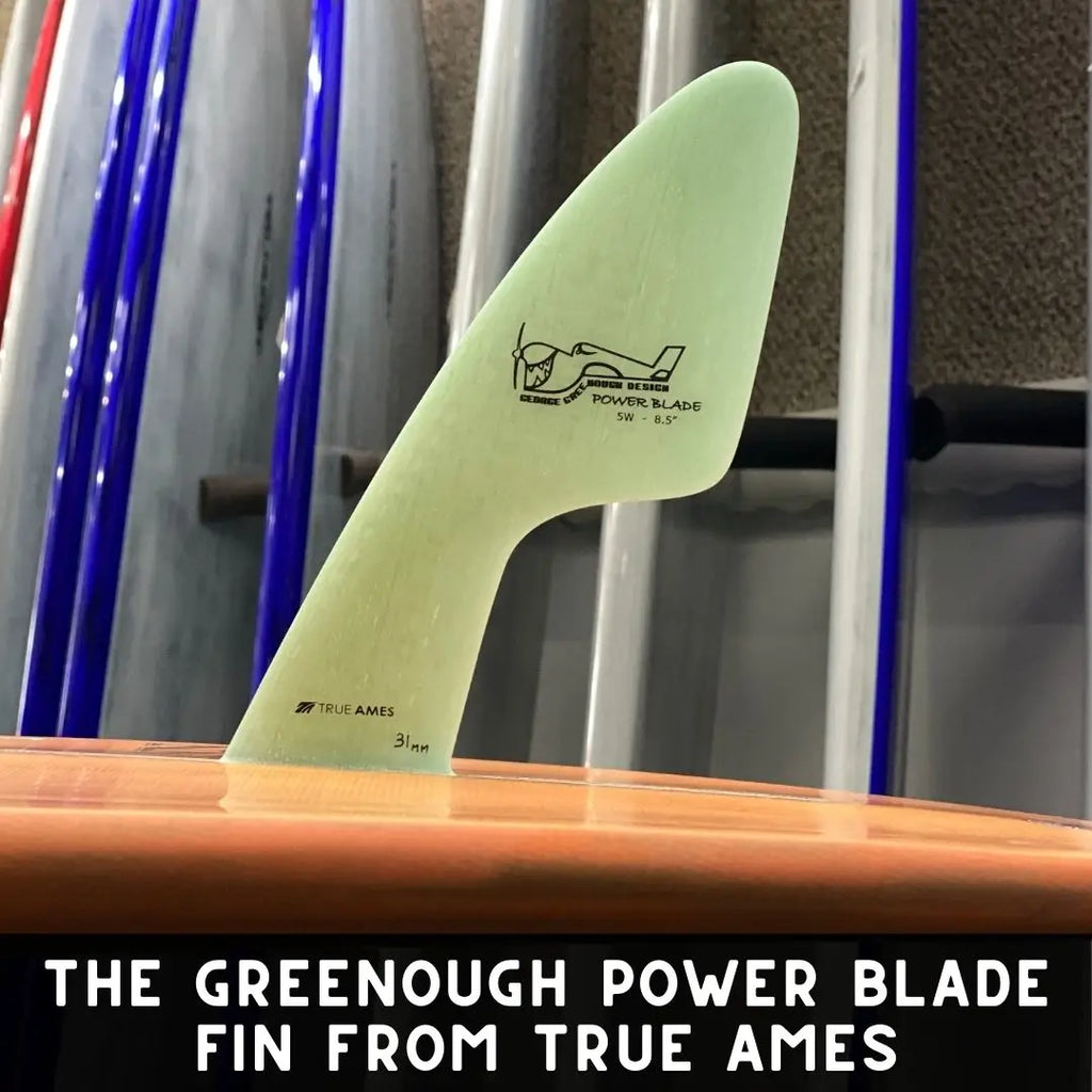 The Greenough Power Blade Fin from True Ames George Greenough Surfing |  Hawaiian South Shore