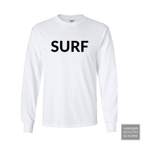 Aloha Days  Long Sleeves Surf in Honolulu LTD. (Small-XLarge) White