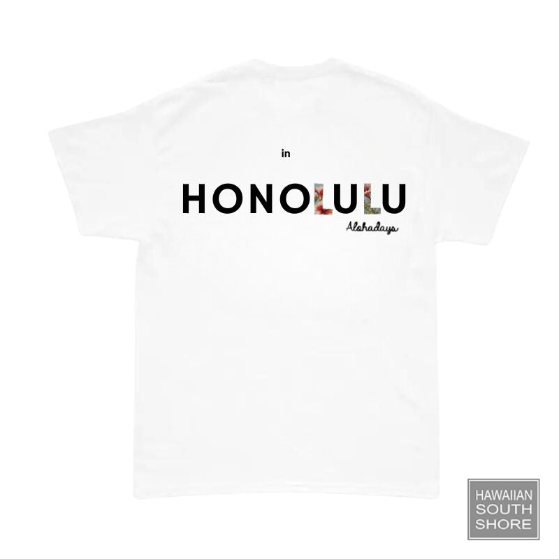 Aloha Days SURF IN HONOLULU LTD. S-XL White New - CLOTHING - [Surfboards Surf Shop and Clothing Boutique Honolulu]