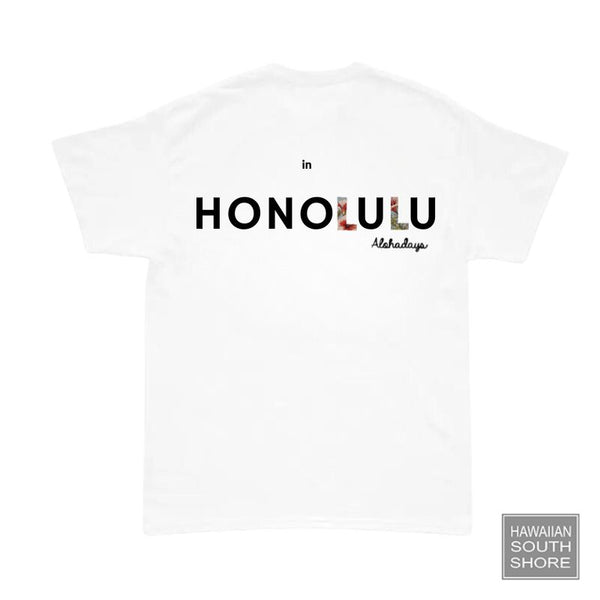 Aloha Days SURF IN HONOLULU LTD. S-XL White New