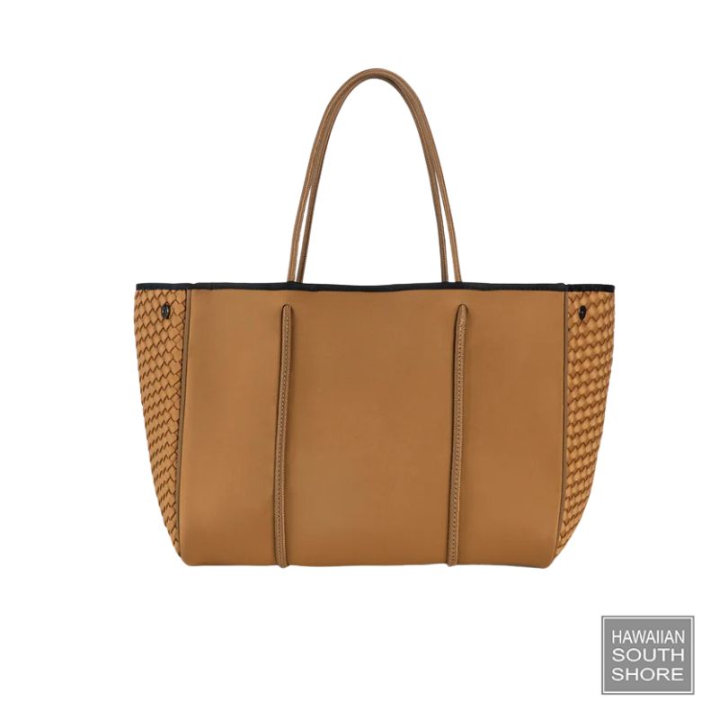 HA Bag Grayson Tote Bag Camel Woven - BAG - [Surfboards Surf Shop and Clothing Boutique Honolulu]