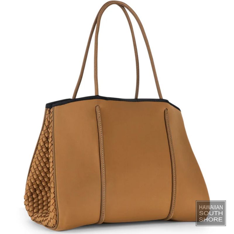 HA Bag Grayson Tote Bag Camel Woven - BAG - [Surfboards Surf Shop and Clothing Boutique Honolulu]