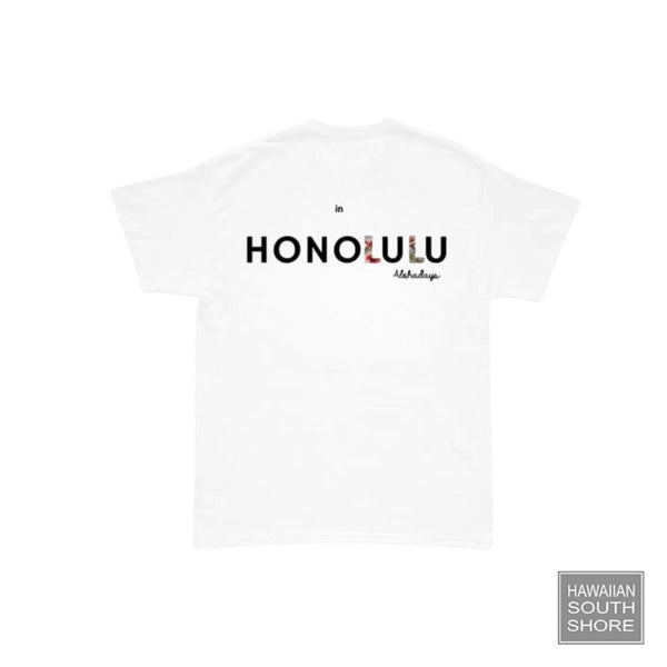 Aloha Days Surf in Honolulu Kids Made in Hawaii M-L White