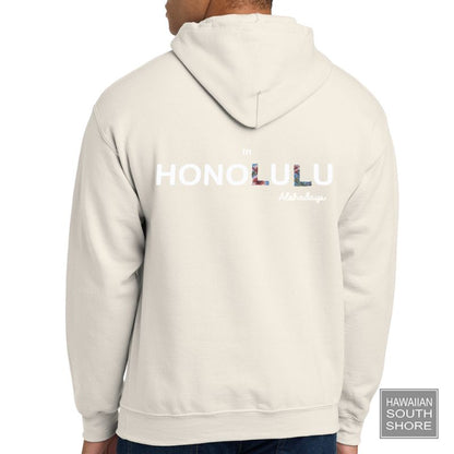 Aloha Days Sweater Hooded Surf in Honolulu (Small - XLarge) Milk - CLOTHING - [Surfboards Surf Shop and Clothing Boutique Honolulu]