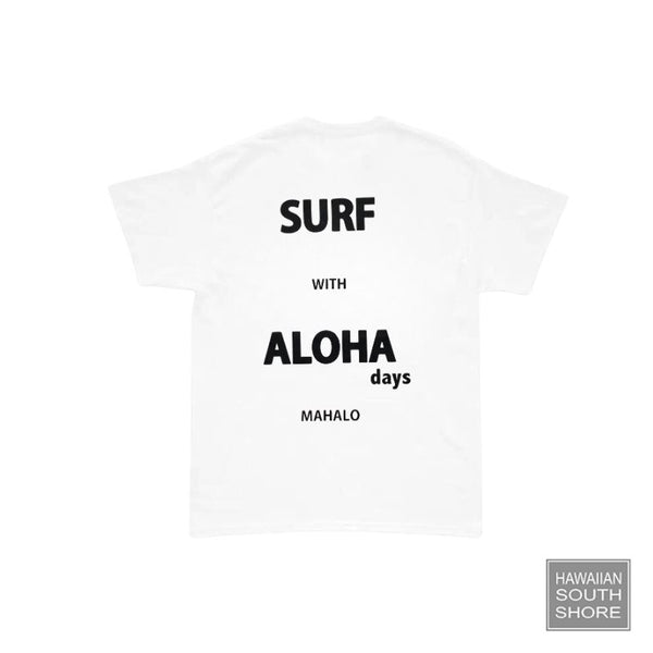 Aloha Days Kids SHAKA LTD. Made in Hawaii (M-XL) White - CLOTHING - [Surfboards Surf Shop and Clothing Boutique Honolulu]