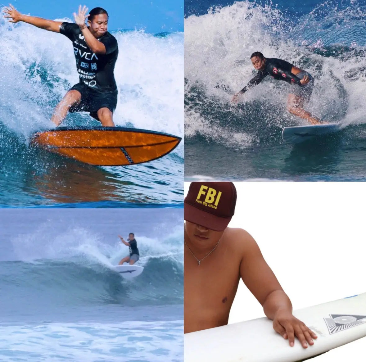 Surfer hawaii Elias Callejo