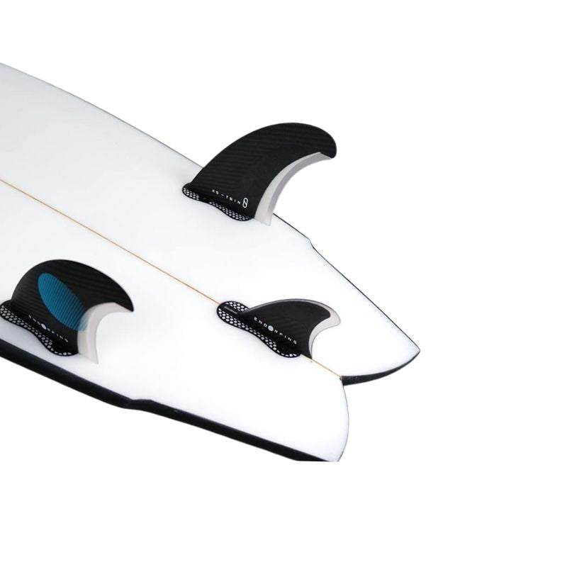 ENDORFINS Kelly Slater TWIN+2 FCS Compatible Black Blue - SURF ACC >> FIN >> SB >> ENDORFIN - [Surfboards Surf Shop and Clothing Boutique Honolulu]