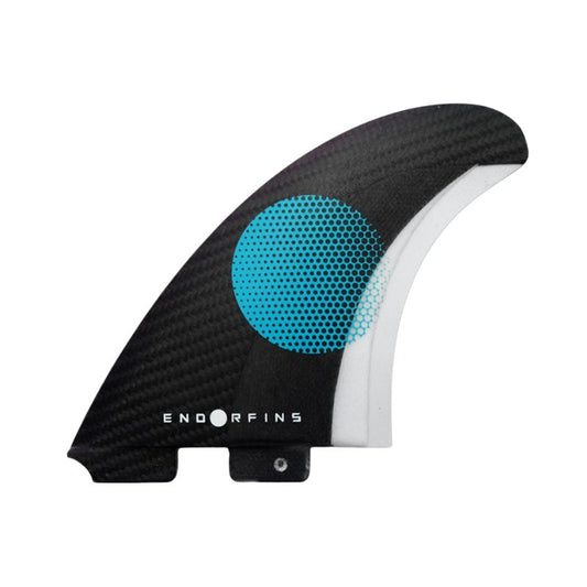 ENDORFINS Kelly Slater TWIN+2 FCS Compatible Black Blue - SURF ACC >> FIN >> SB >> ENDORFIN - [Surfboards Surf Shop and Clothing Boutique Honolulu]