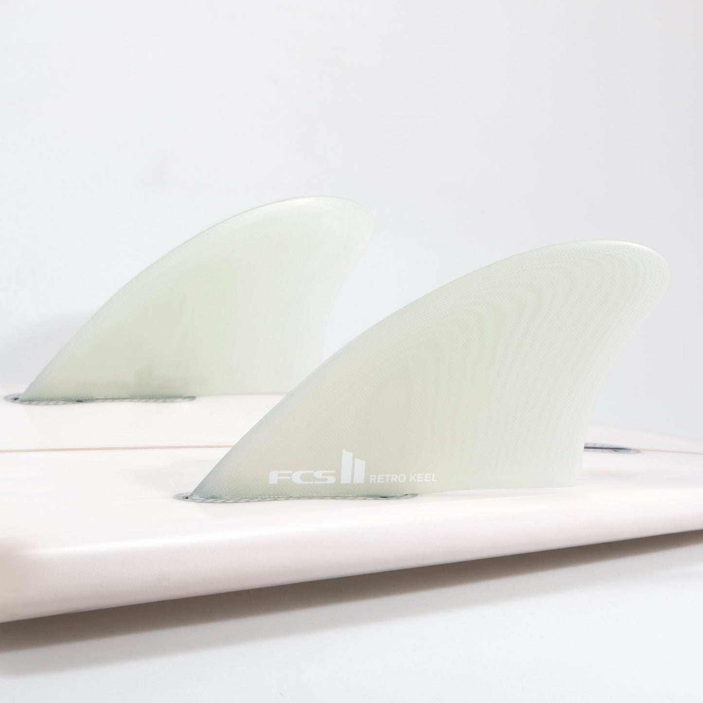 FCS II Retro Keel Twin Fins (For Online Purchase Only)