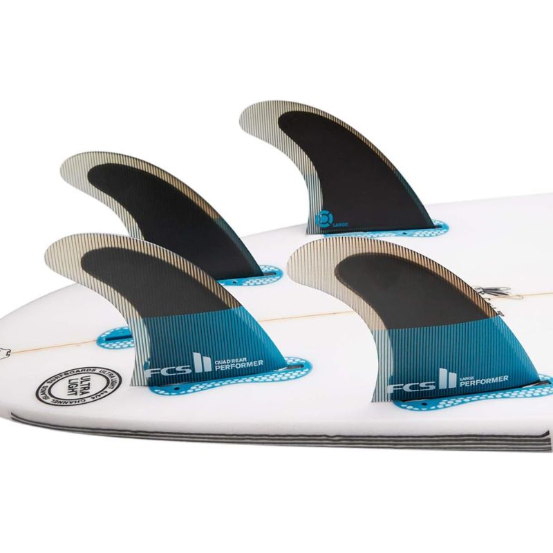 FCS II PERFORMER Quad Fin Set Performance Core (Small-Large) - SHOP SURF ACC. - [Surfboards Surf Shop and Clothing Boutique Honolulu]