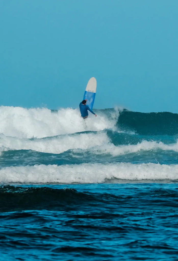 Ezra Rodriguez on Thunderbolt Technology Surfboards