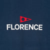 Florence Marine X T-Shirt Logo (Small- XLarge) Navy