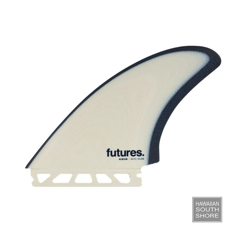 FUTURES Album Mod Quad Fin Fiberglass Blue Grey - SHOP SURF ACC. - [Surfboards Surf Shop and Clothing Boutique Honolulu]