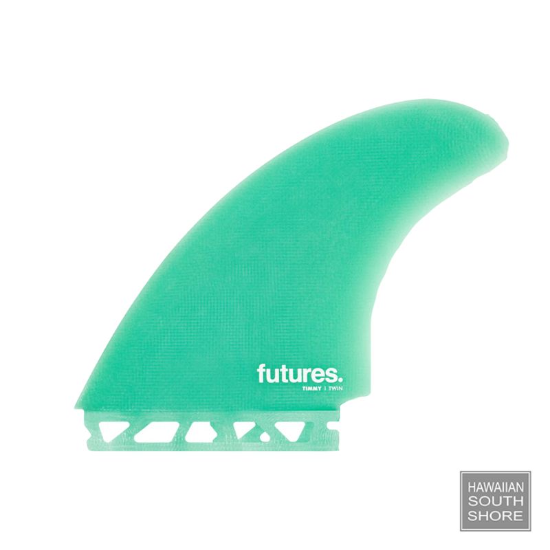 FUTURES Timmy Patterson Twin Fin Fiberglass Teal - SHOP SURF ACC. - [Surfboards Surf Shop and Clothing Boutique Honolulu]