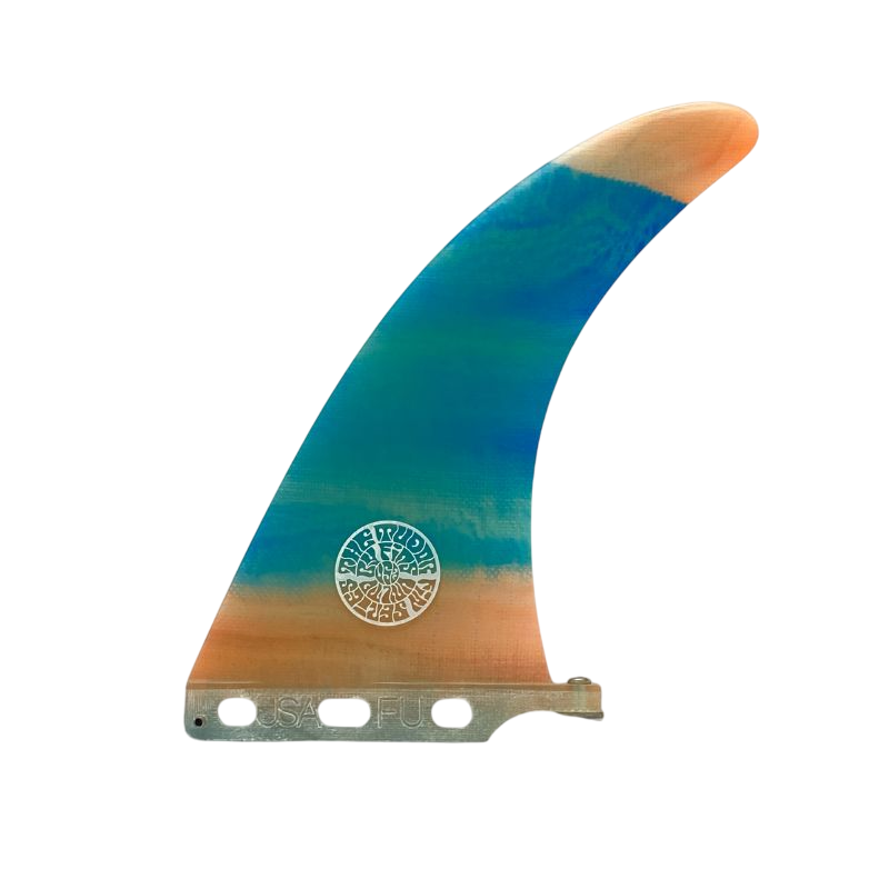 Fins Unlimited KARMA Longboard Fin 9.75&quot; Abstract 3 - SHOP SURF ACC. - [Surfboards Surf Shop and Clothing Boutique Honolulu]