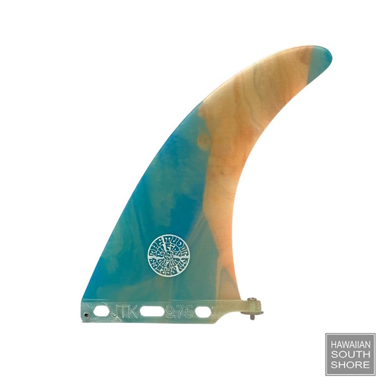 Fins Unlimited KARMA Longboard Fin 9.75&quot; Abstract 4 - SHOP SURF ACC. - [Surfboards Surf Shop and Clothing Boutique Honolulu]