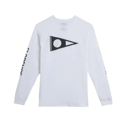 Florence Marine X Rashguard Formula Long Sleeve (Small- XLarge) White - CLOTHING - [Surfboards Surf Shop and Clothing Boutique Honolulu]