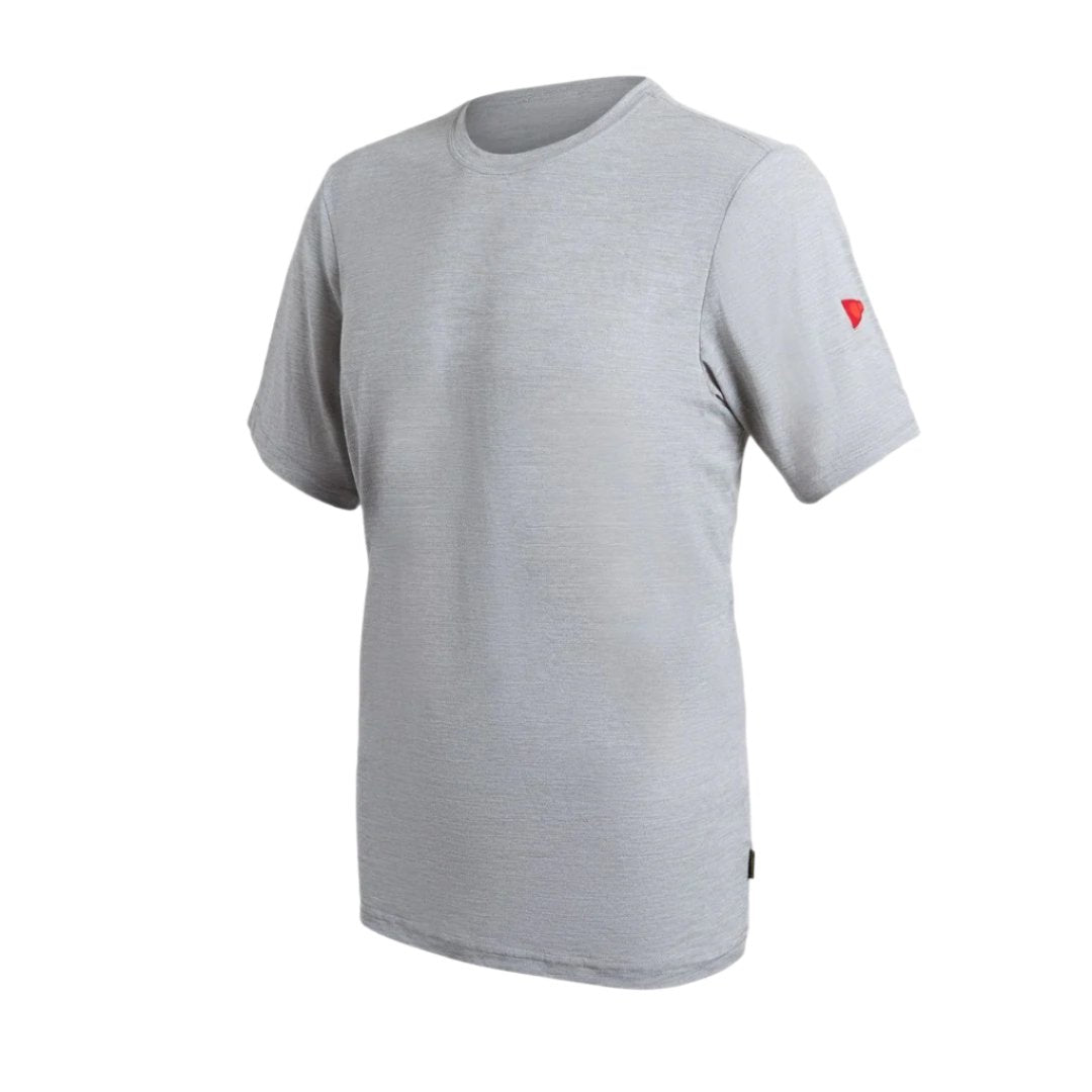 Florence Marine X T-Shirt Airtex Short Sleeve (Small-Medium) Light Heather Grey - CLOTHING - [Surfboards Surf Shop and Clothing Boutique Honolulu]