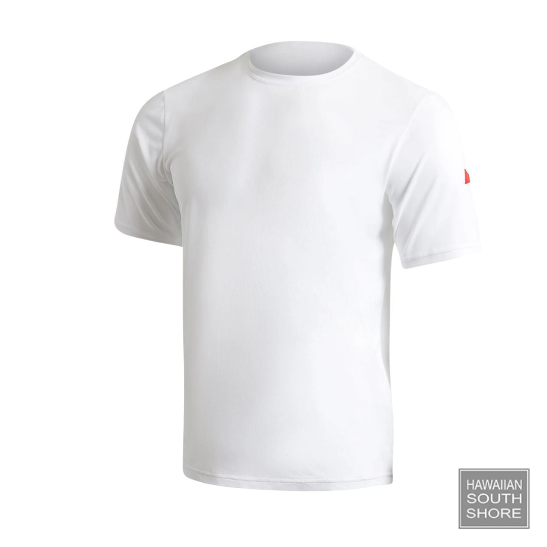 Florence Marine X T-Shirt Airtex Short Sleeve (Small-Large) White - CLOTHING - [Surfboards Surf Shop and Clothing Boutique Honolulu]