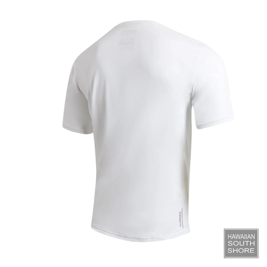 Florence Marine X T-Shirt Airtex Short Sleeve (Small-Large) White