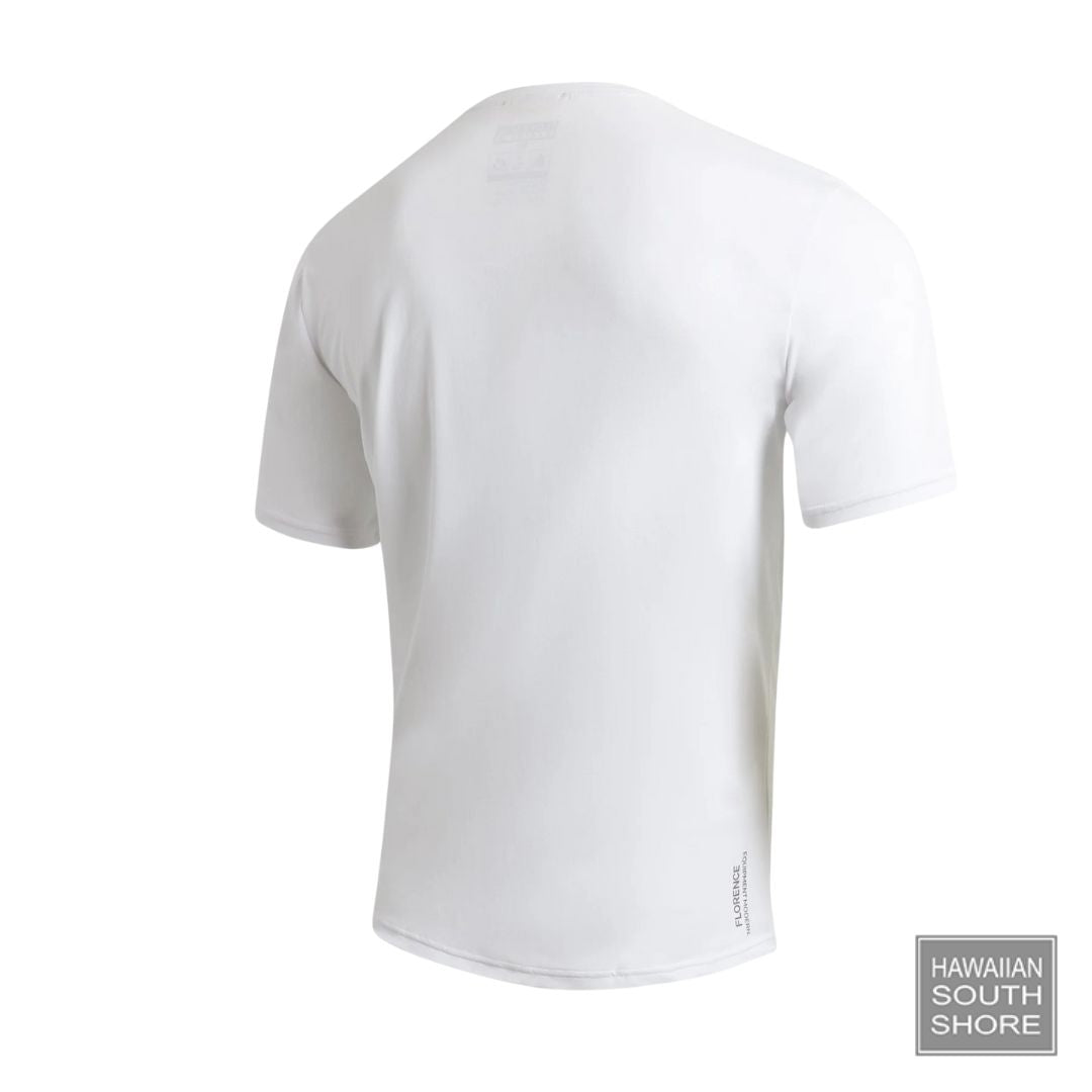 Florence Marine X T-Shirt Airtex Short Sleeve (Small-Large) White - CLOTHING - [Surfboards Surf Shop and Clothing Boutique Honolulu]