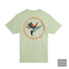 Florence Marine X T-Shirt Birds of Paradise (Small-Large) Light Olive - CLOTHING - [Surfboards Surf Shop and Clothing Boutique Honolulu]