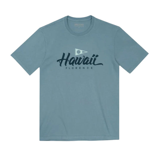 Florence Marine X T-Shirt Island Script (Small-XLarge) Citadel - CLOTHING - [Surfboards Surf Shop and Clothing Boutique Honolulu]