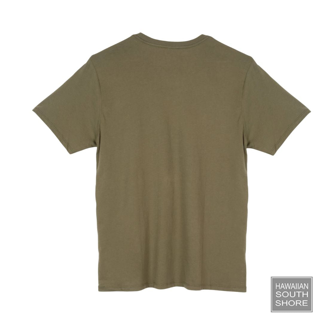 Florence Marine X T-Shirt Logo (Small- XXLarge) Burnt Olive - CLOTHING - [Surfboards Surf Shop and Clothing Boutique Honolulu]