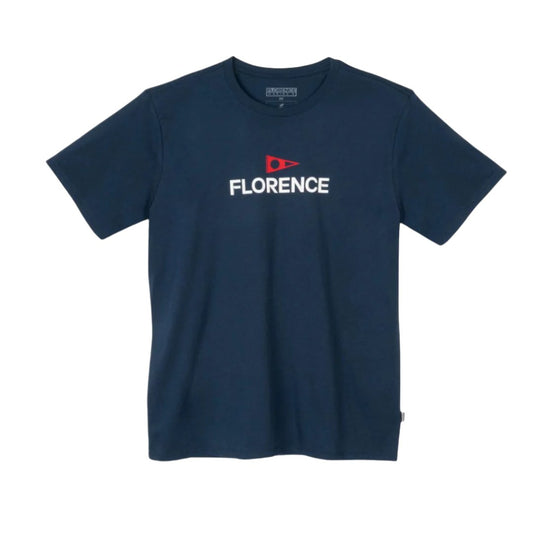 Florence Marine X T-Shirt Logo (Small- XLarge) Navy - CLOTHING - [Surfboards Surf Shop and Clothing Boutique Honolulu]