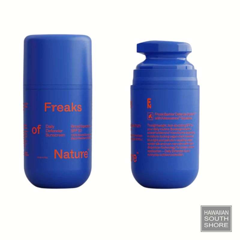 Freaks Of Nature SPF 30 Daily Defender Sunscreen - SKIN CARE - [Surfboards Surf Shop and Clothing Boutique Honolulu]