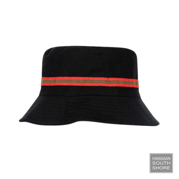 HA Bucket Hat Pier Black/Bello - CLOTHING - [Surfboards Surf Shop and Clothing Boutique Honolulu]