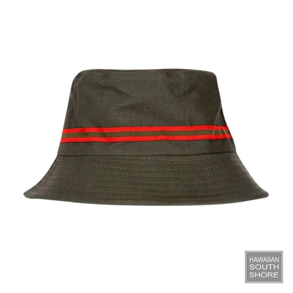 HA Bucket Hat Pier Olive/Bello - CLOTHING - [Surfboards Surf Shop and Clothing Boutique Honolulu]