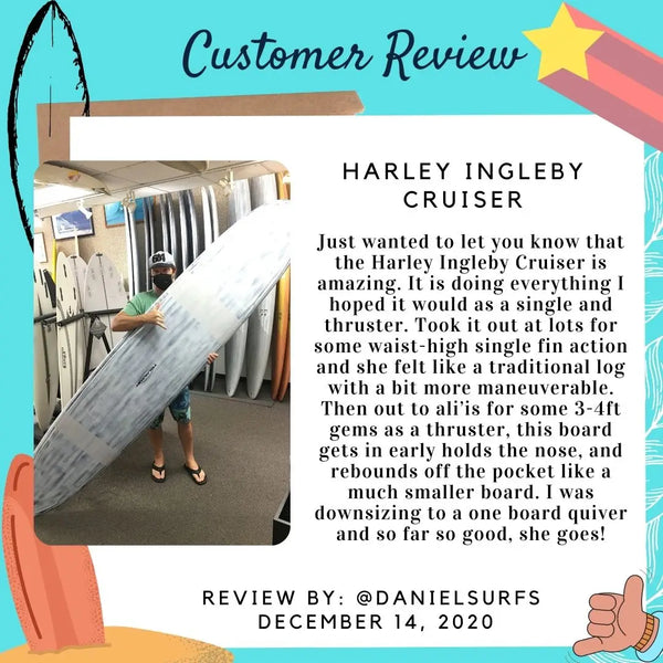 Harley Ingleby Cruiser Surfboard Review