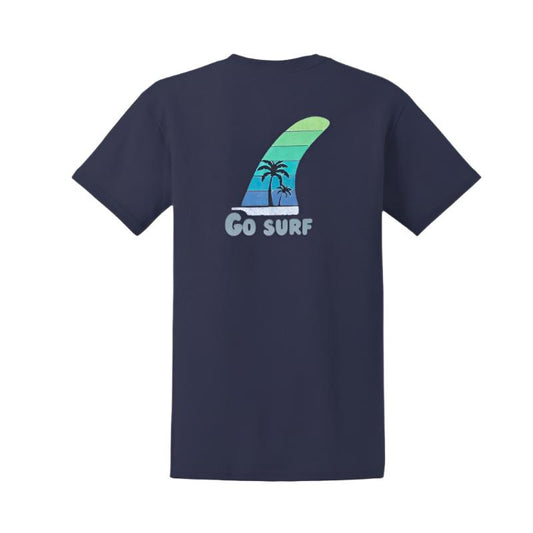 HawaiianSouthShore GO SURF Made in Hawaii (Small-XLarge) Navy - CLOTHING - [Surfboards Surf Shop and Clothing Boutique Honolulu]