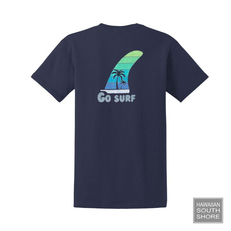 HawaiianSouthShore GO SURF Made in Hawaii (Small-XLarge) Navy