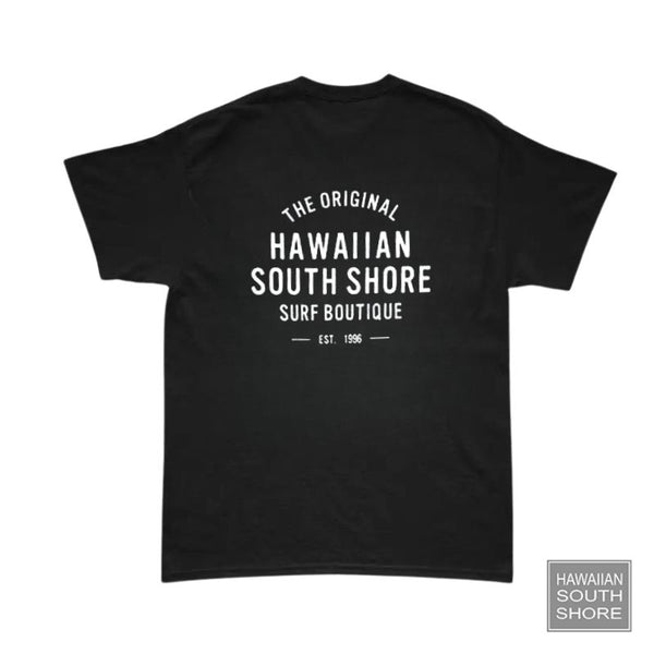 HawaiianSouthShore 1996 Tee Made in Hawaii (Small-2XLarge) Black