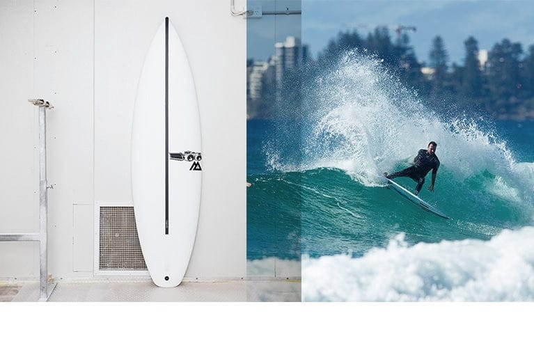 What is JS INDUSTRIES HYFI Surfboard Construction?