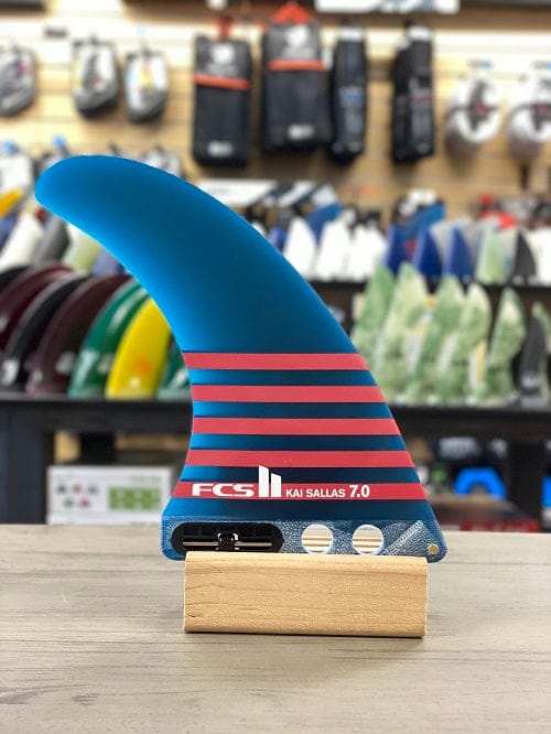 FCS II KAI SALLAS Longboard Fin Navy/Blue