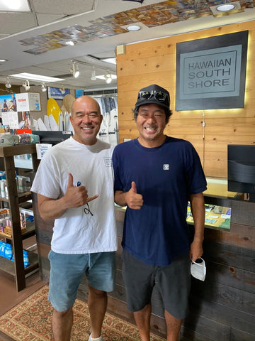 Thunderbolt Technology Surfboards Master at Hawaiian South Shore