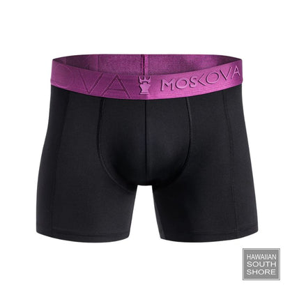 MOSKOVA BOXER M2 Cotton BJJ Dry(Small-XLarge) Black Purple - CLOTHING - [Surfboards Surf Shop and Clothing Boutique Honolulu]