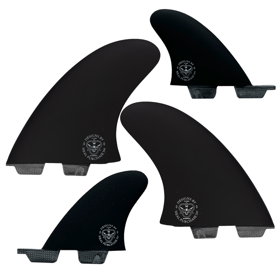 NPJ Quartet Quad Set (For Online Purchase Only) - SHOP SURF ACC. - [Surfboards Surf Shop and Clothing Boutique Honolulu]