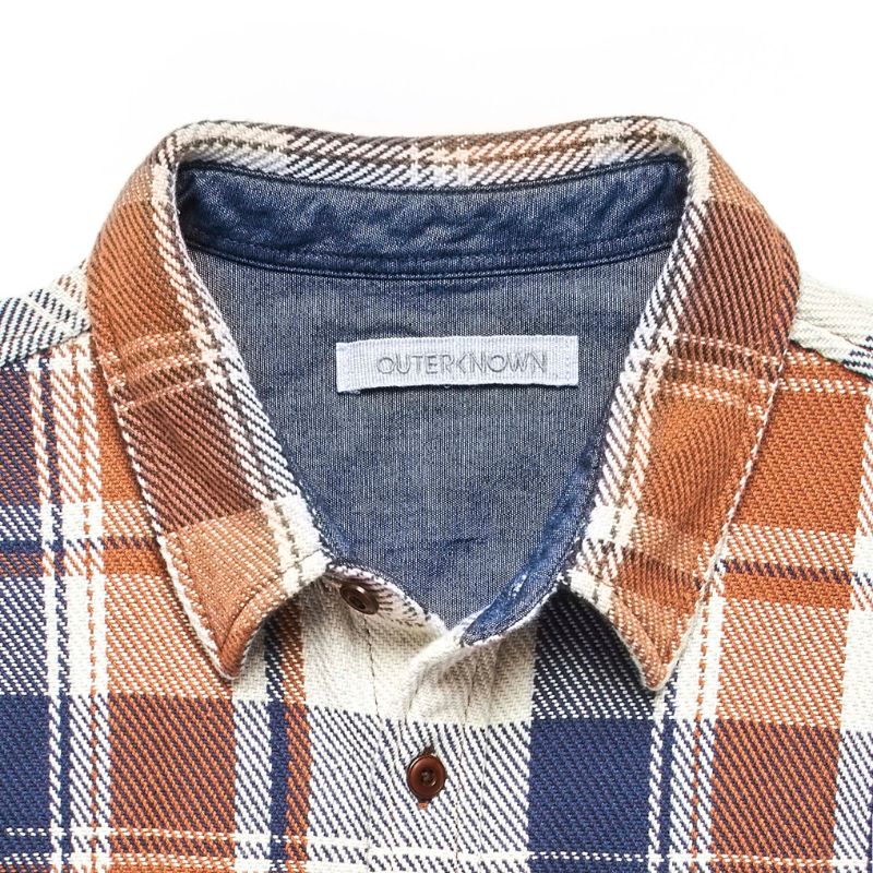 Outerknown SHIRT Juneau Plaid XXLarge - CLOTHING - [Surfboards Surf Shop and Clothing Boutique Honolulu]