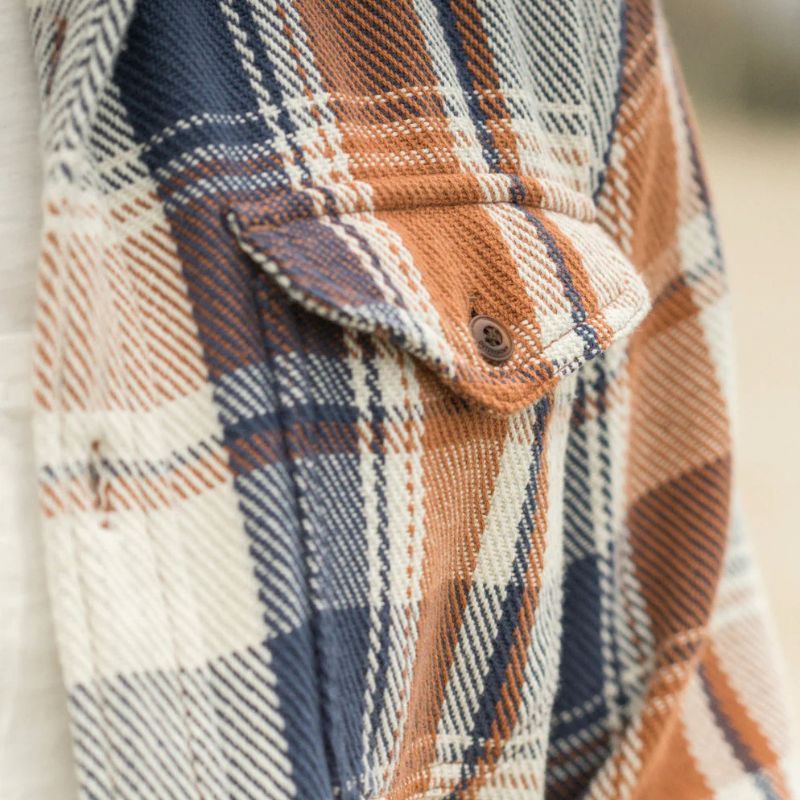 Outerknown SHIRT Juneau Plaid XXLarge - CLOTHING - [Surfboards Surf Shop and Clothing Boutique Honolulu]