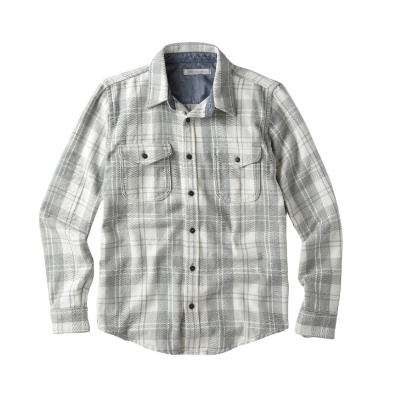 Outerknown SHIRT (Small-XLarge) Half Light Little Boxes - CLOTHING - [Surfboards Surf Shop and Clothing Boutique Honolulu]