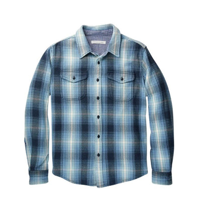 Outerknown SHIRT (Small-XXLarge) Puget Plaid - CLOTHING - [Surfboards Surf Shop and Clothing Boutique Honolulu]